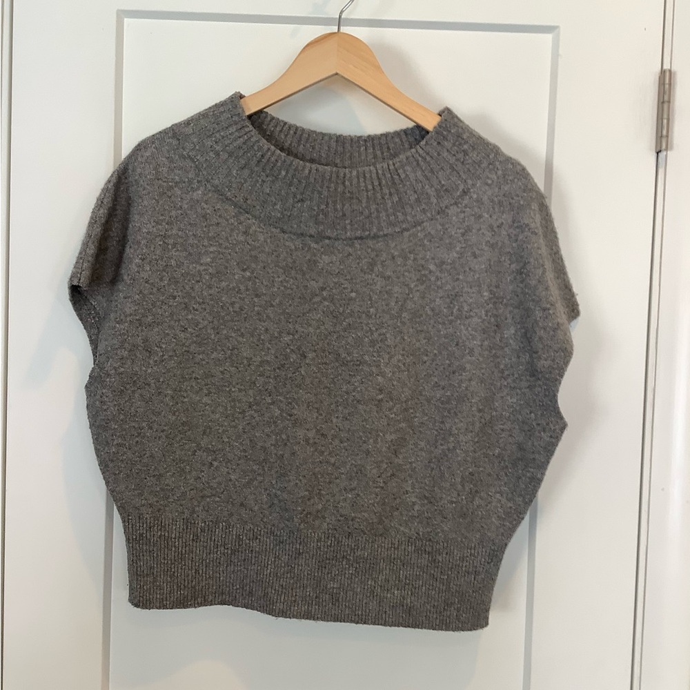 Express Charcoal Crew Neck Sweater